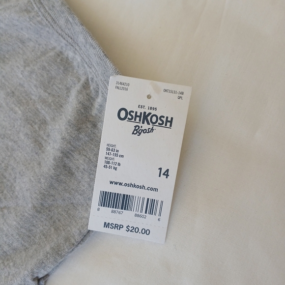 OshKosh B'gosh Space Graphic Tee in Blue and Gray - Picture 6 of 6